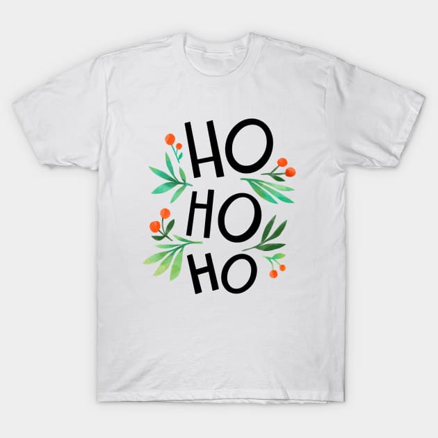 Ho Ho Ho T-Shirt by Mako Design 